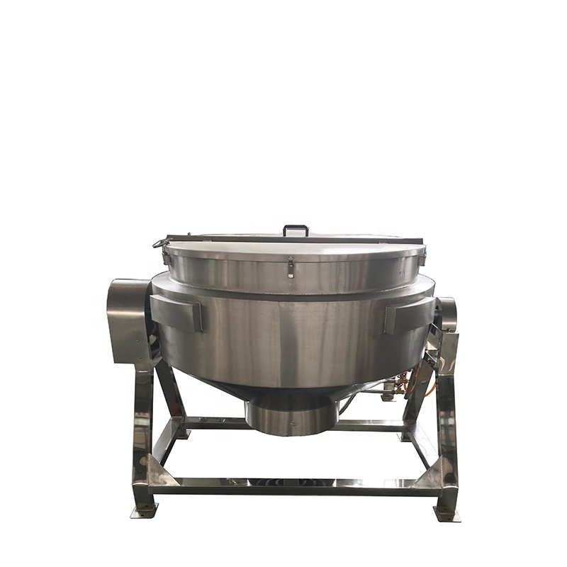 Factory Price Industrial Sugar Cooking Pots With Mixer/jam Jacketed Cooker With Agitator/candy Cooking Machine