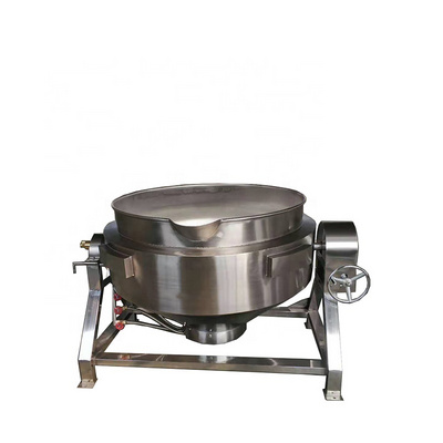 Factory Price Industrial Sugar Cooking Pots With Mixer/jam Jacketed Cooker With Agitator/candy Cooking Machine