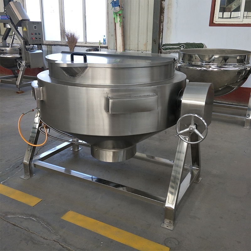 Factory Price Industrial Sugar Cooking Pots With Mixer/jam Jacketed Cooker With Agitator/candy Cooking Machine