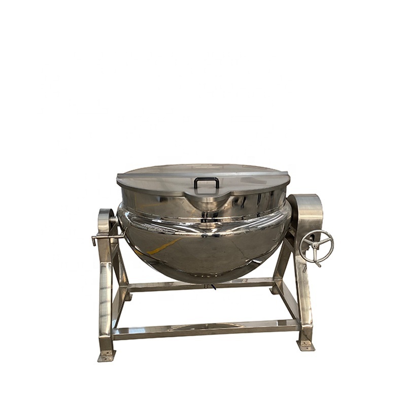 Factory Price Industrial Sugar Cooking Pots With Mixer/jam Jacketed Cooker With Agitator/candy Cooking Machine