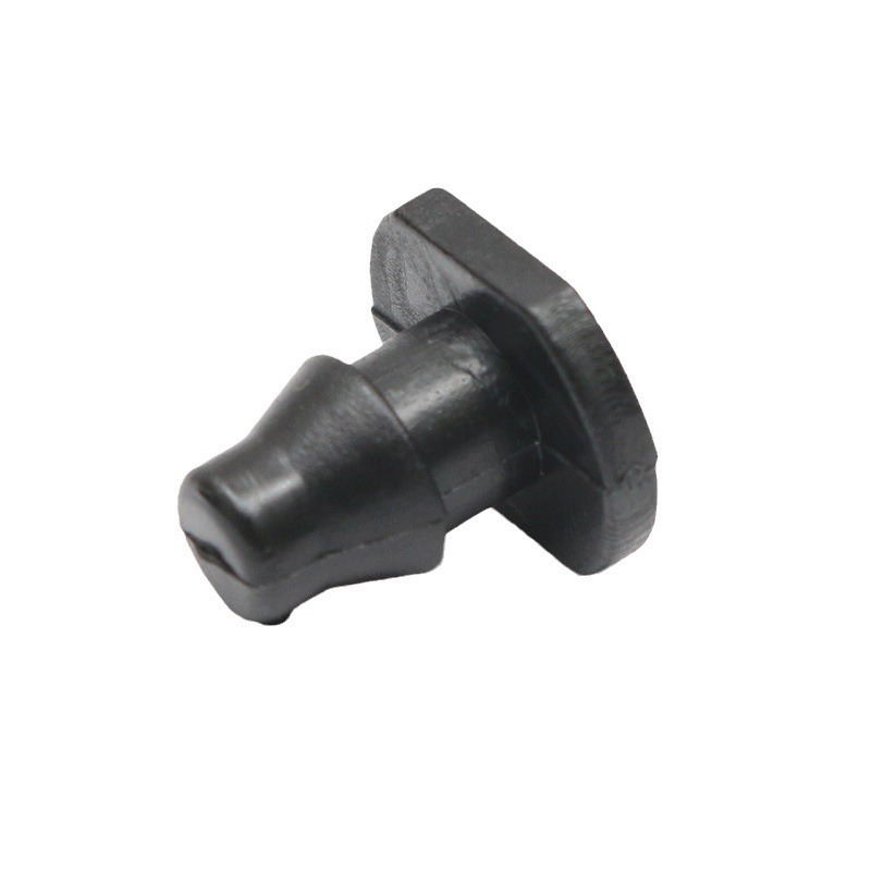 QJQ455 Plastic Garden Irrigation System Fittings End Cap For 1/4 Inch PVC Hose 4/7mm Pipe End Plug Cap