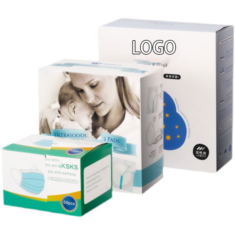 QXY2101 medical pill packaging pharmacy medicine box packaging Printed Health Product Paper Box for Men's Protective condom box