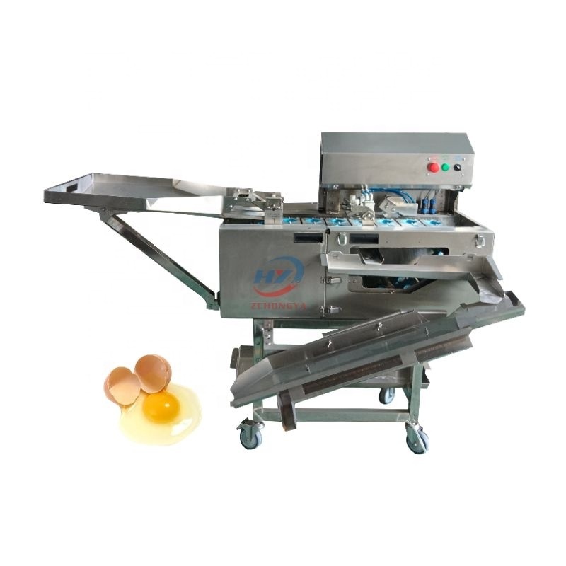 5400 Eggs Per Hour Egg Breaker Egg White And Yolk Separator Machine