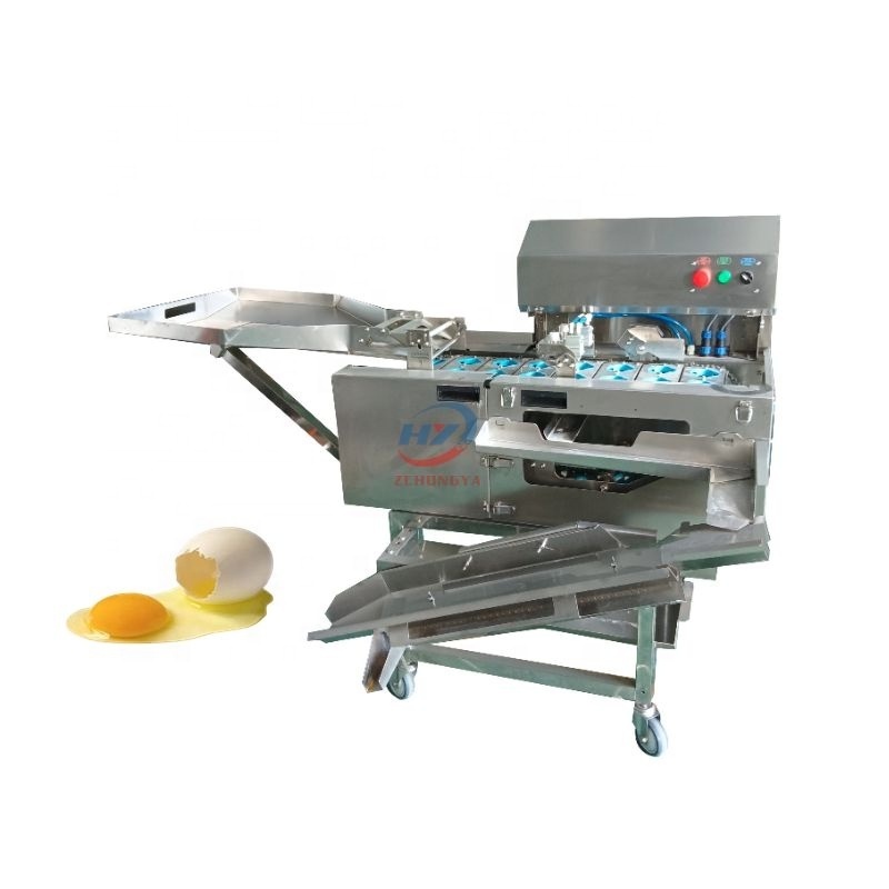 5400 Eggs Per Hour Egg Breaker Egg White And Yolk Separator Machine