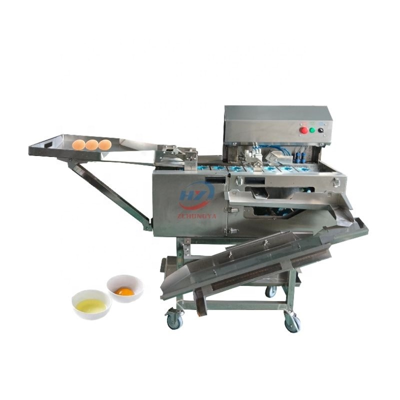 5400 Eggs Per Hour Egg Breaker Egg White And Yolk Separator Machine