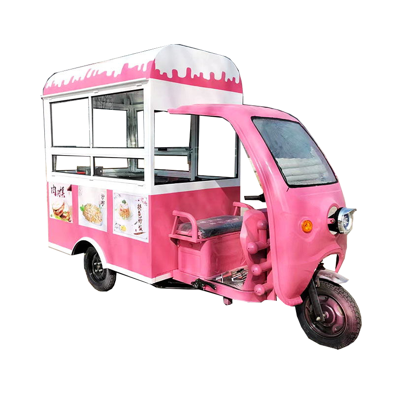 New Electric Mini Rickshaw Tricycle Tricycle Motorcycle Ice Cream Bike