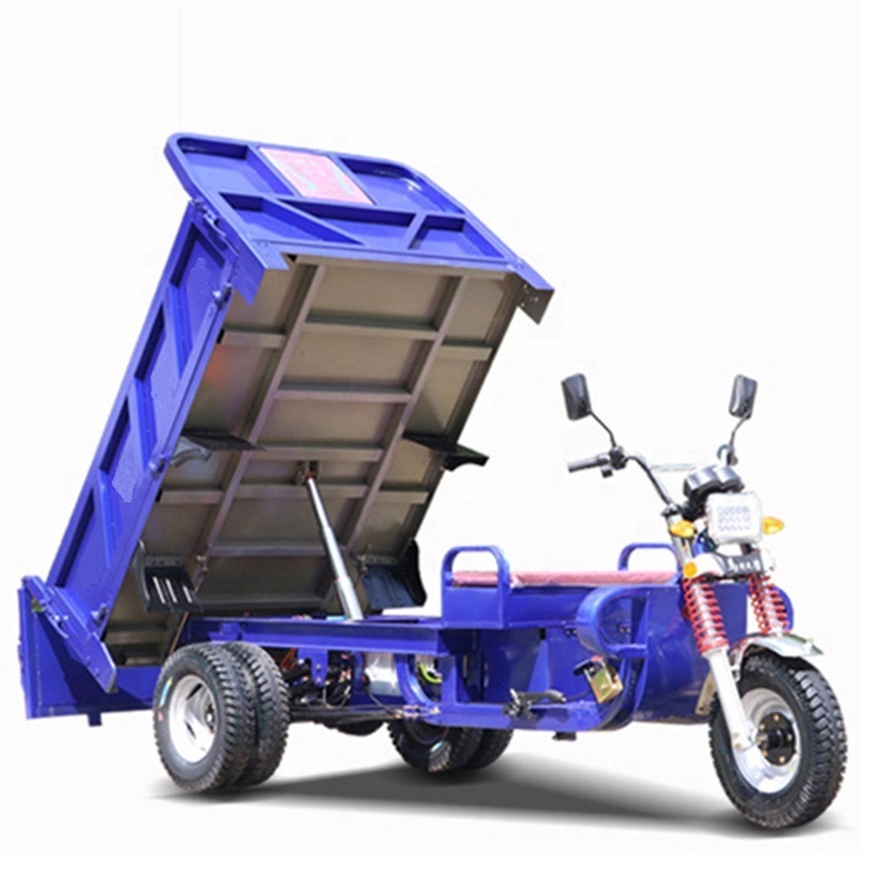 Factory Direct Sales 3 Wheel Cargo Motorcycle Electric Tricycle Cargo 1000kg 2023 Hot Selling Electric Tricycle Coffee Carts Be