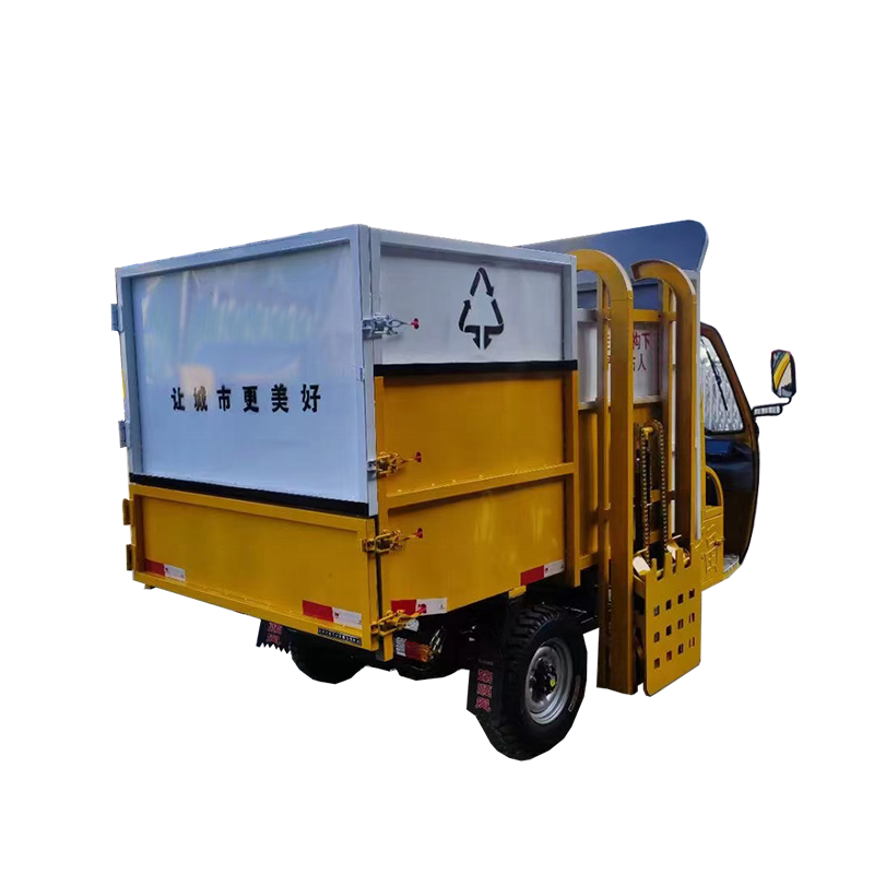 Garbage Truck Tricycle Hanging Bucket Garbage Truck Vehicle for Sale Fast Delivery Three Wheel Electric Bicycle 2 Person 3 Wheel