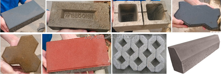 ZCJK QTY4-20A Hydraulic cement block making machine in Ghana