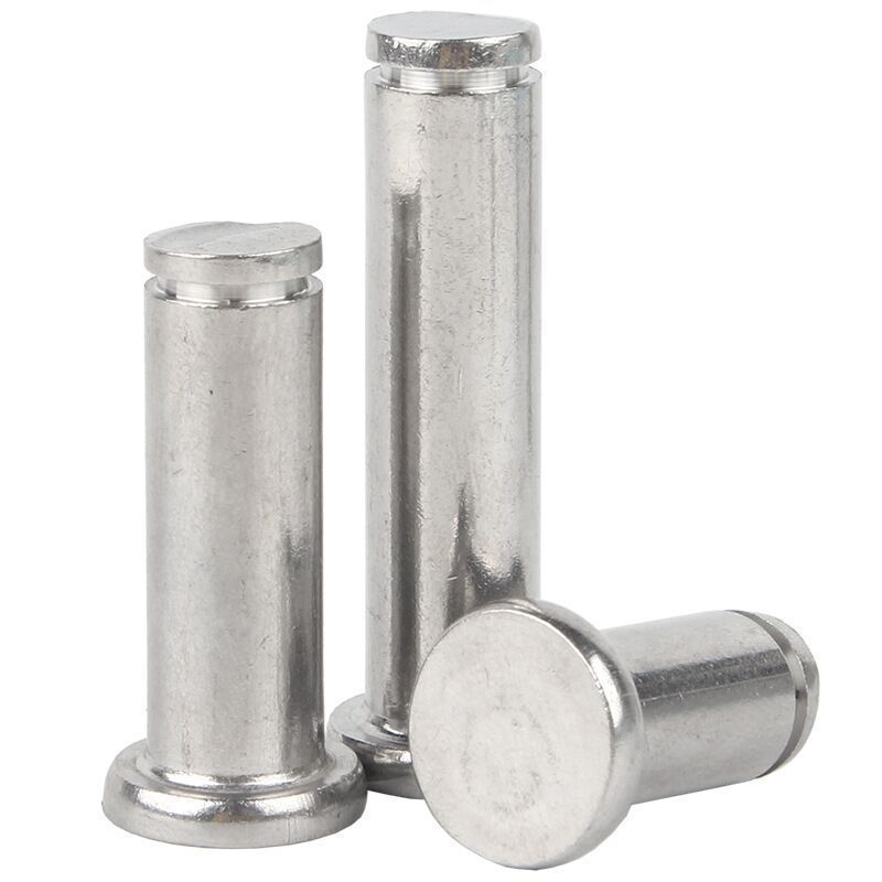 M3 M4 M5 M6 M8 M10 Flat Head Shaft Cylindrical Positioning Axis Roll Stainless Steel Locking Clevis Pivot Split Dowel Pin