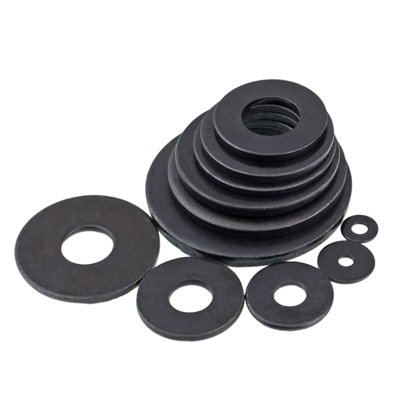 Factory Manufacturer 3/8 x 1 3/4 Low Carbon Steel Black Oxide Fender Washers