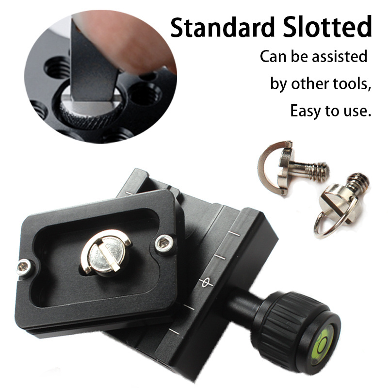 1/4 Inch Tripod Mounting Quick Release d Ring Slotted Hex Hidden Mini Spy Camera Stainless Steel Screw