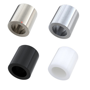 Factory Custom M3 M4 M5 M6 threaded round White Black Nickel Plate Nylon Aluminum Stainless Steel spacer standoff