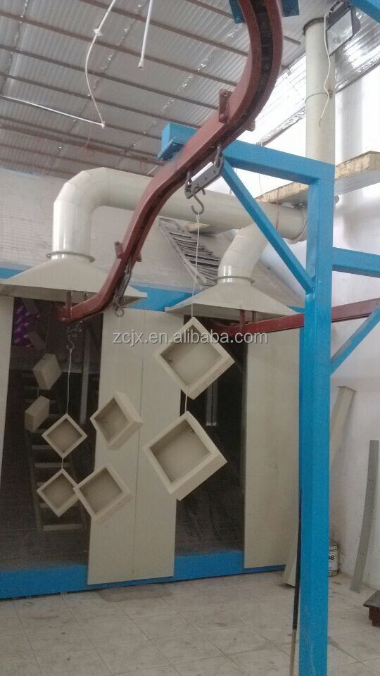 automatic powder coating line