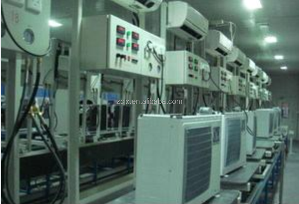 Split type air conditioner assembly line