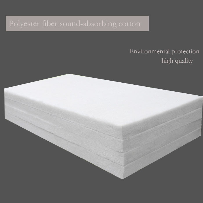 50mm Thick Sound-absorbing Polyester Acoustic Panel Cotton Insulation Batt