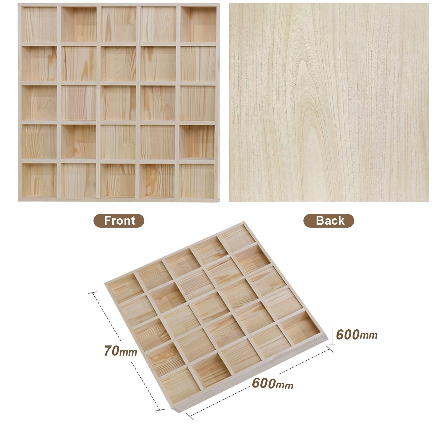 music studio wood acoustic sound music diffuser wall panels for audio Hi-Fi home cinema theater