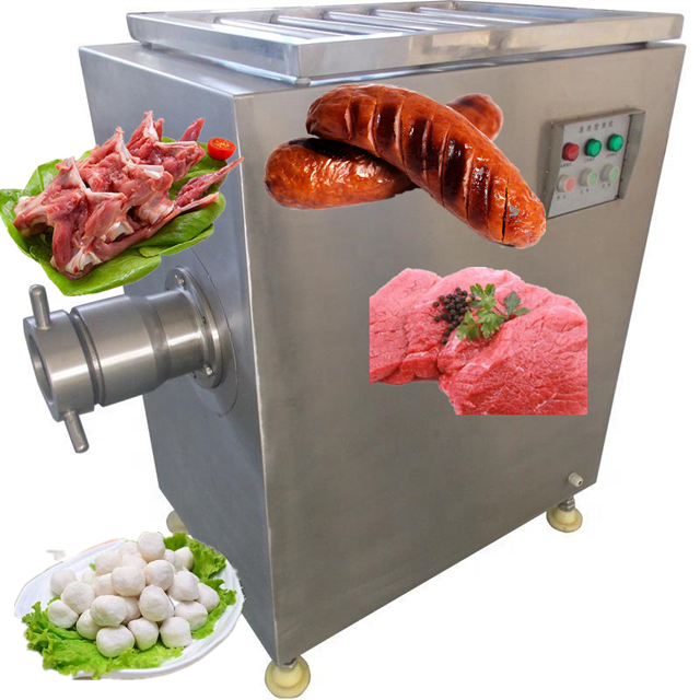 Commercial electric chopper fish beef mutton pork Whole chicken corn sausage meat grinder chopper machine parts good price