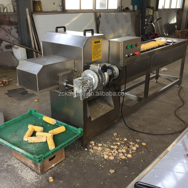 Automatic Sweet Fresh Frozen Corn Cob Cutting Machine