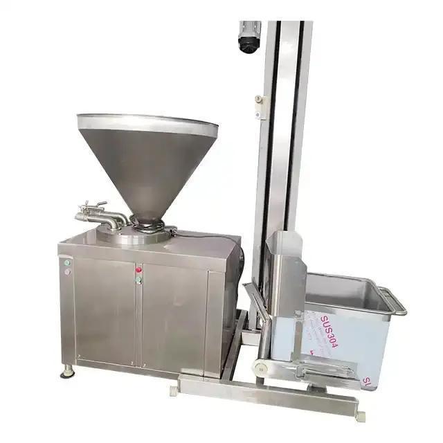 Industrial manual Automatic Sausage Stuffing Fill Twist Maker Sausages Filler Stuffer linker maker Machine good Price