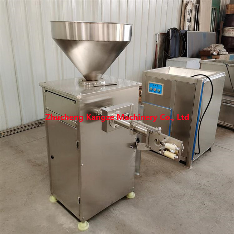 High quality electric sus304 Enema Machine Sausage Stuffer Automatic Sausage Filling Making Machine with twist for sale price