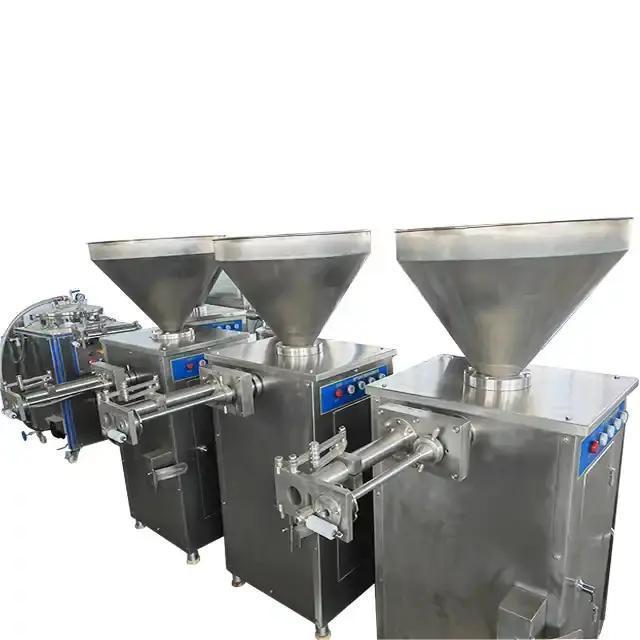 Industrial manual Automatic Sausage Stuffing Fill Twist Maker Sausages Filler Stuffer linker maker Machine good Price