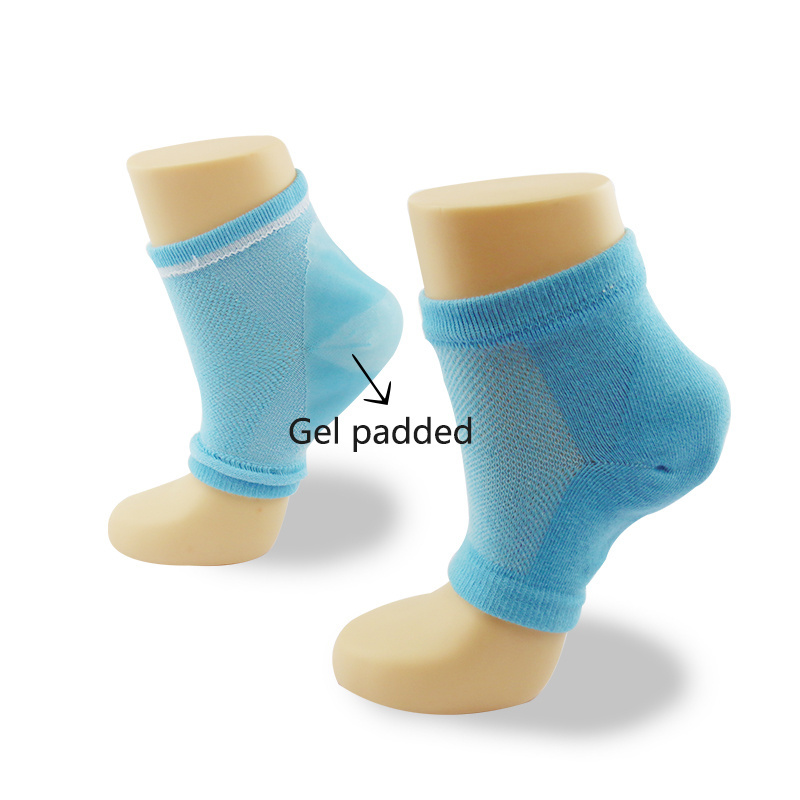 Gel moisture heel socks