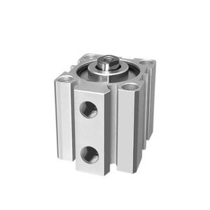 ZCKM SDA Series Compact Cylinder Aluminum Industry Provided Standard Pneumatic Bearing Piston Cylinder Brand 50 Diameter