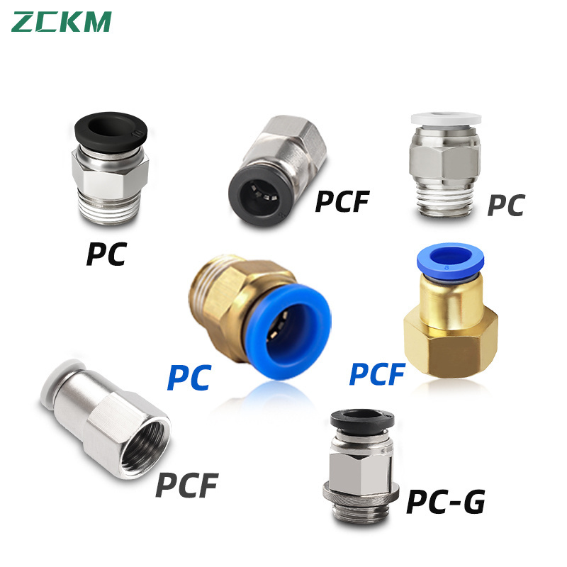 Pneumatic Fittings One Touch Tube Fittings Pneumatic Connectors Plastic Pneumatic Air Part Fittings Air Hose Connector