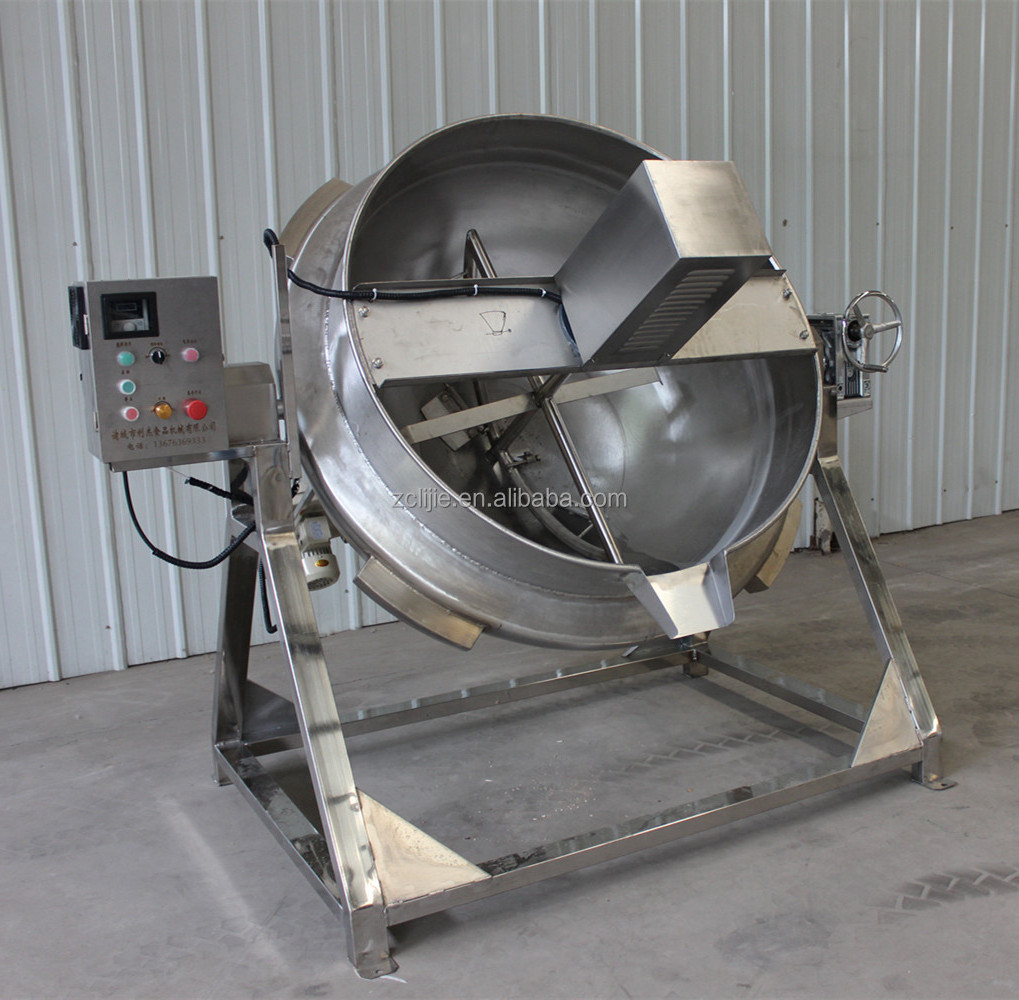 Jacketed Cooking Kettle /Cooking Pot Soup Making Machine