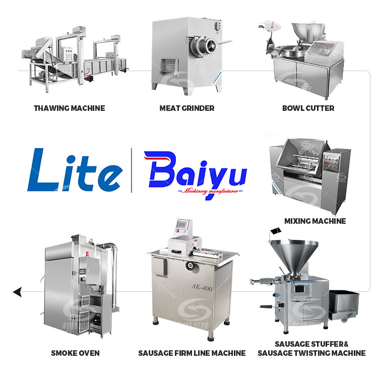 Industrial Electric Cheap Beef Ham Electrical Chorizo Mortadella Small Scale Sausage Maker Make Machine