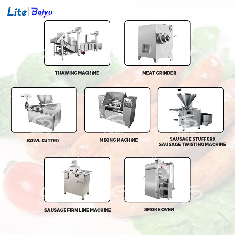 Industrial Electric Cheap Beef Ham Electrical Chorizo Mortadella Small Scale Sausage Maker Make Machine