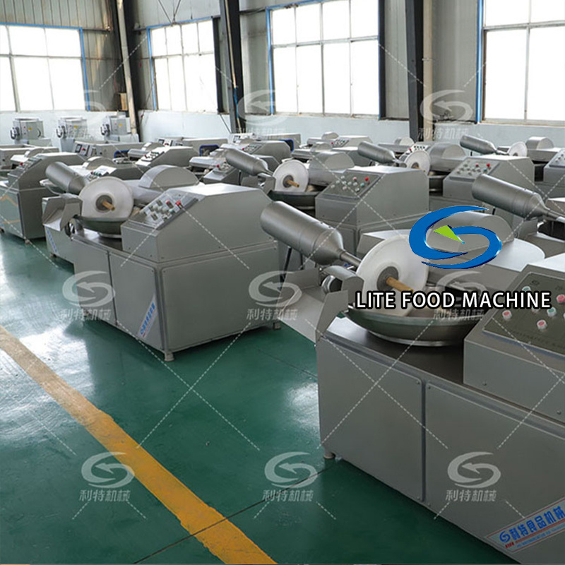 High Efficiency Machinery Sausage Meat Bowl Cutter