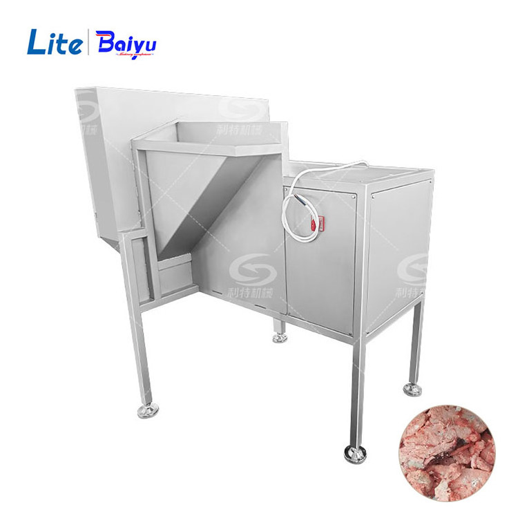 Thin Lamb Roll Frozen Meat Slicer for Factory use Blade Compact Meat Slicer Table Automatic Cutting Machine