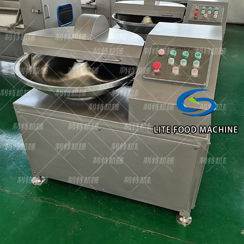 High Efficiency Machinery Sausage Meat Bowl Cutter