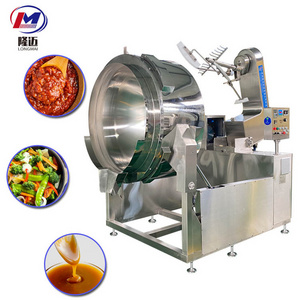 Wireless multi function curry beef soup sugar syrup stir fried rice cuisine food cooking jacketed kettle machine electric