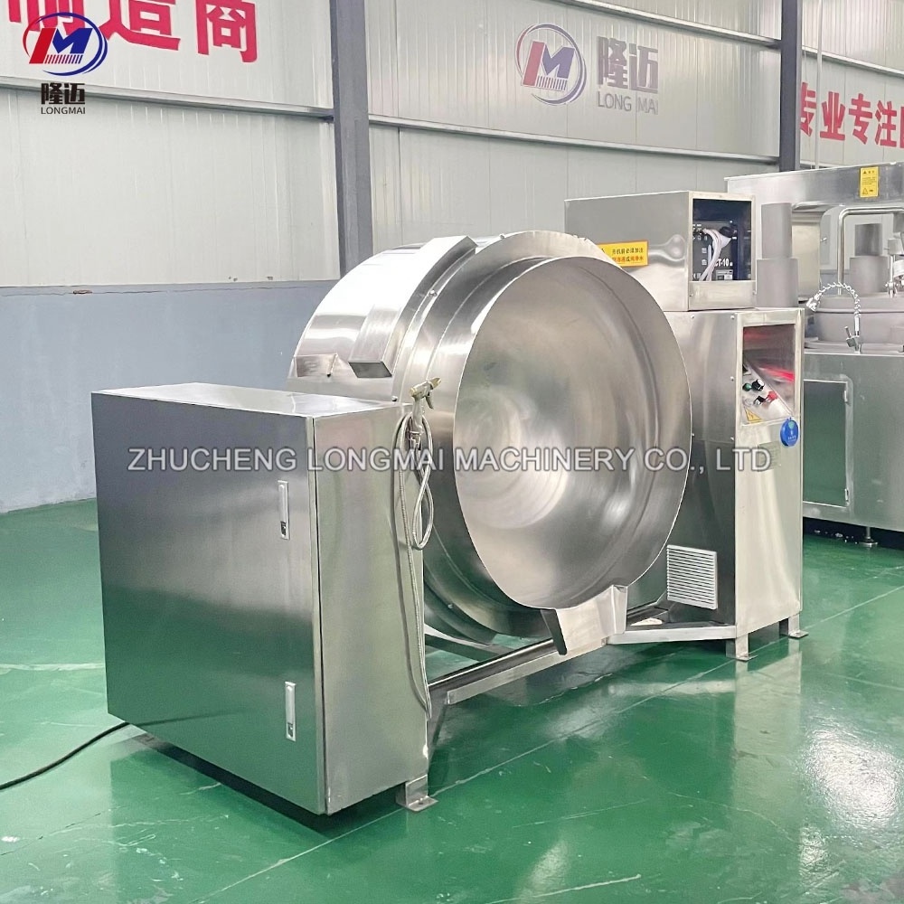 100/200/500 Liter sauce Making Processing Machine Jacket Heated Cooking Kettle cooking kettle machine