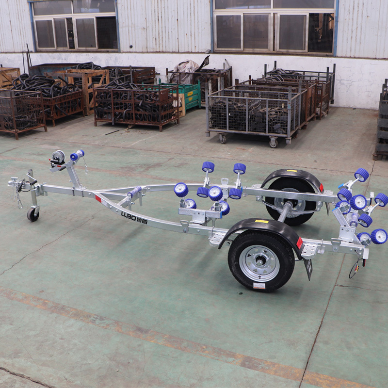 china cheap small galvanized boat trailer