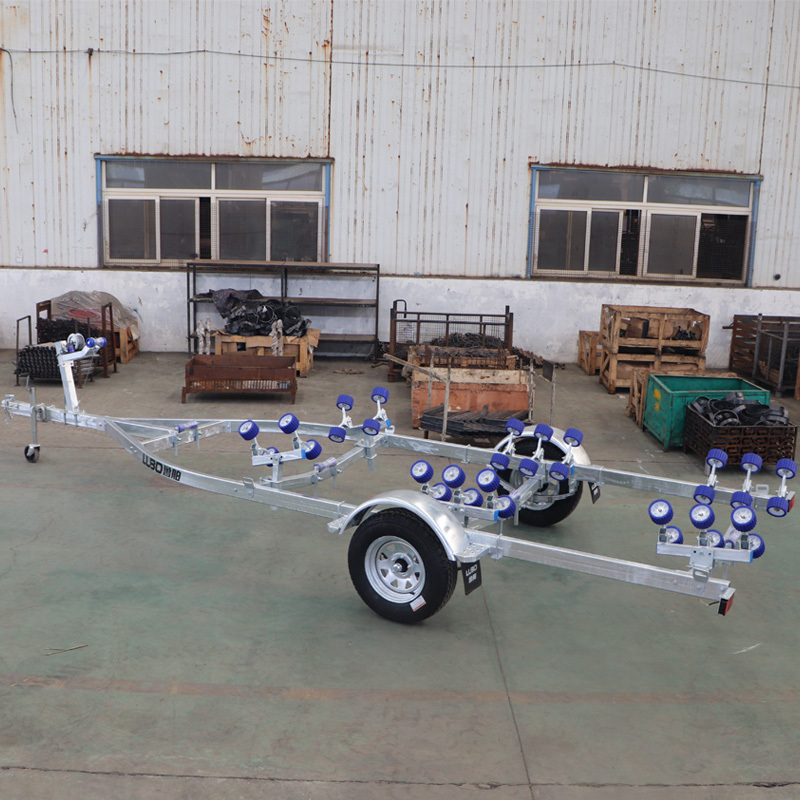 2 China Manufacturers direct  boat  trailer heavy duty  inflatable boat trailer small galvanized boat trailers