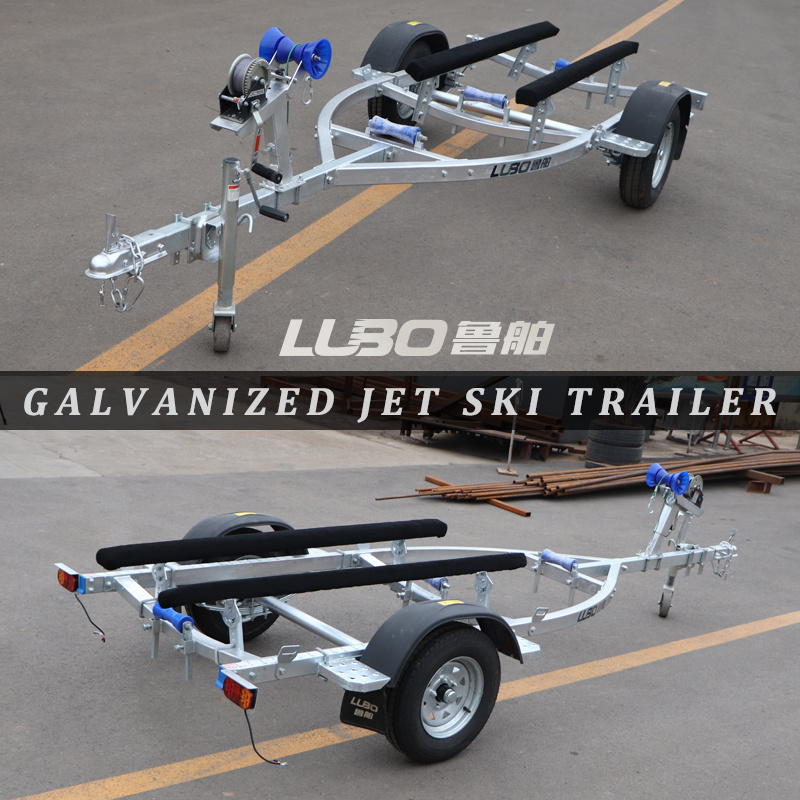 China LUBO jet ski trailer galvanized jet ski trailers for sale