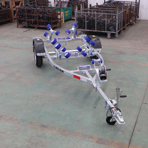 china cheap small galvanized boat trailer