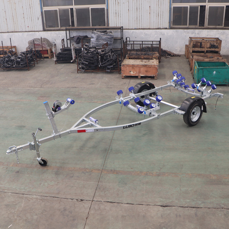 china LUBO Trailer manufacturer sales heavy duty boat trailer small galvanized boattrailers