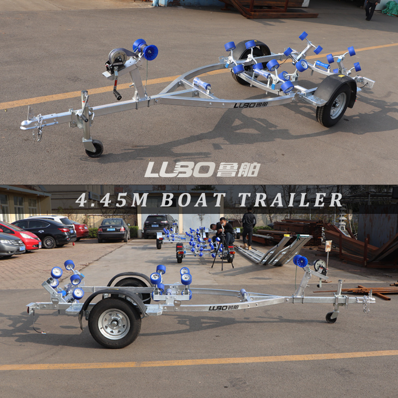 4.45m rib boat Trailer for 4.8m rib boat