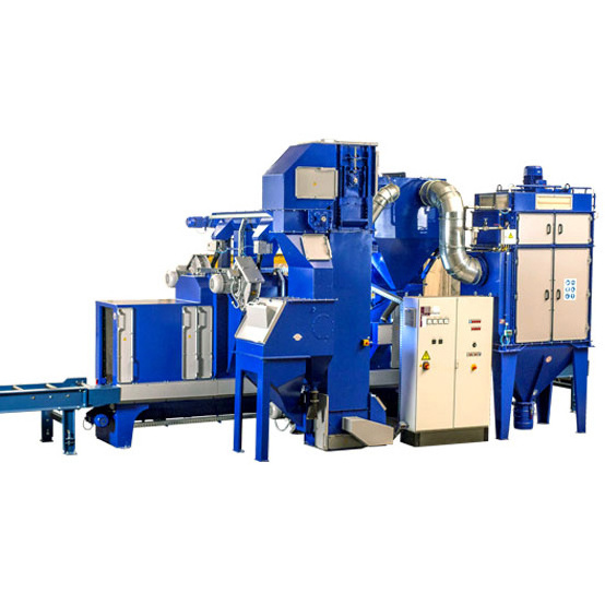 China manufacturer H beam sand blasting steel cleaning shot blasting Superior Steel Structure Shot Blasting Machine