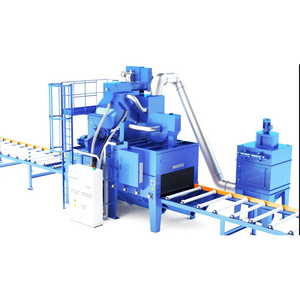 China Shot Blaster Concrete Road Shot Blasting Machine Price with Vacuum Cleaner for Metal Steel Plate Rust Removal