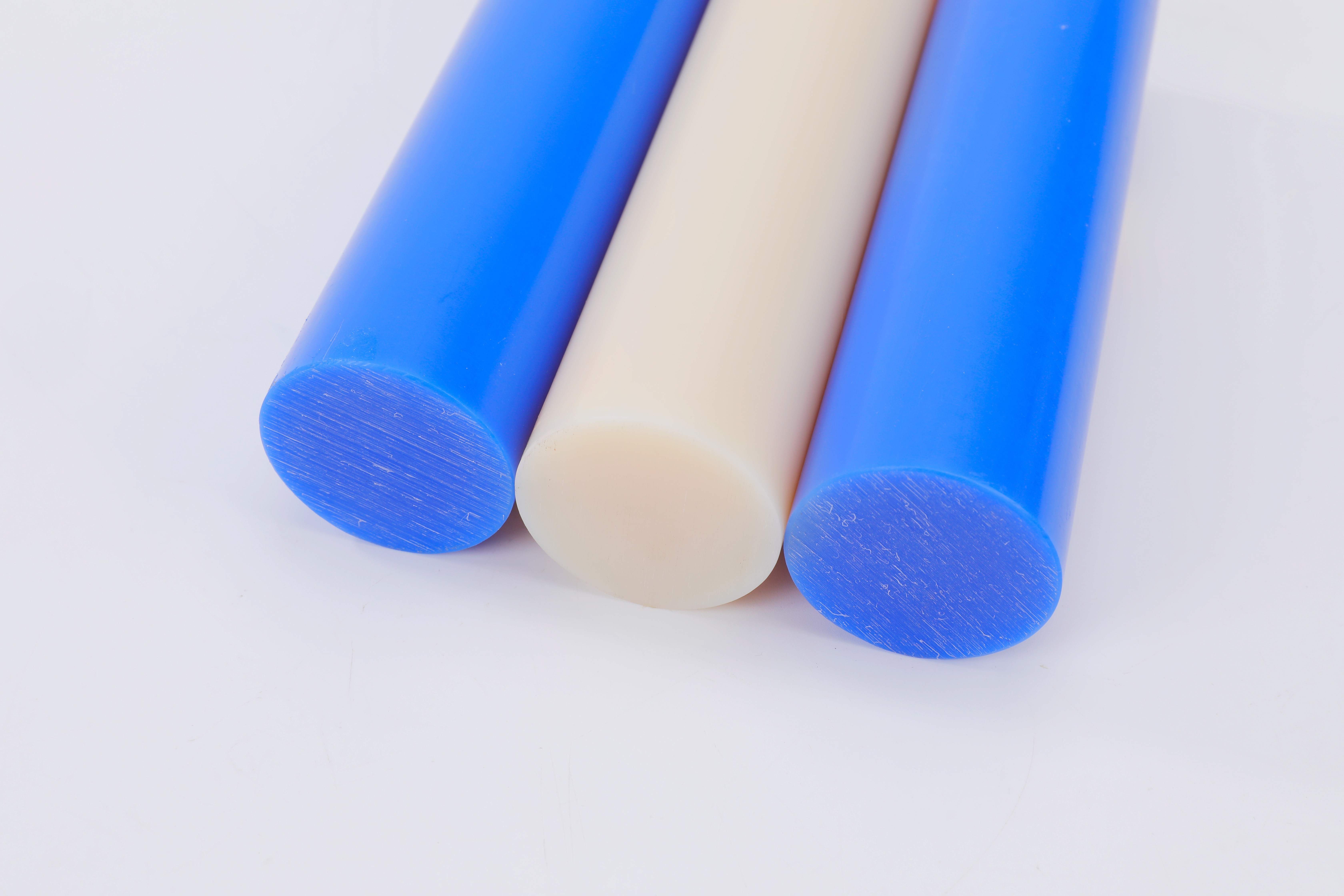 Custom Pom Rod Natural Nylon Rod Blue Mc Nylon Rod