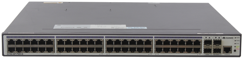 24 Ethernet 10/100 Ports PoE SFP Switch S3700-28TP-PWR-SI