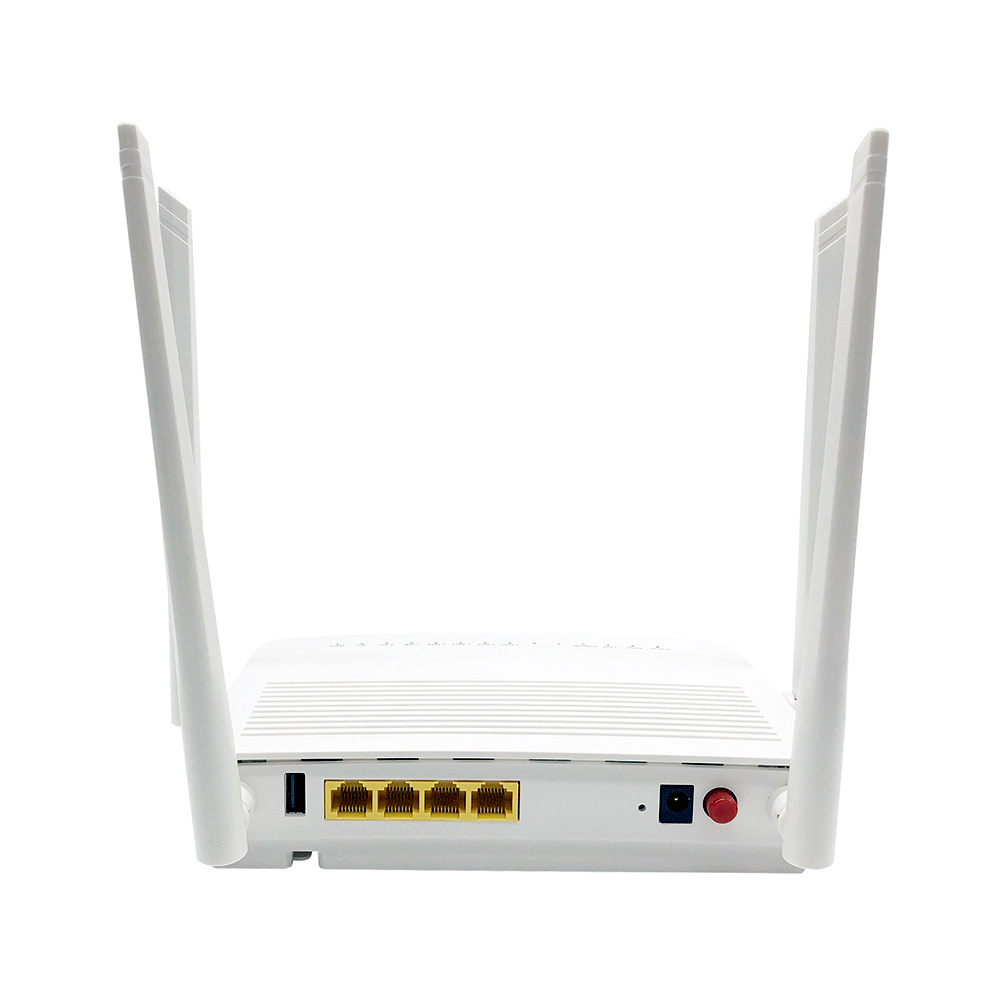 ZC-521 XPON ONU 4GE+2.4G&5G WIFI+1USB DUAL BAND