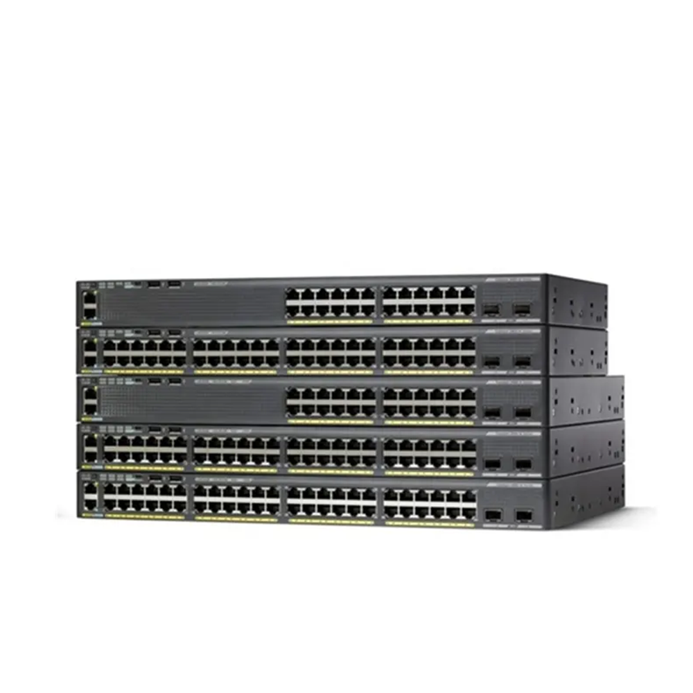 WS-C2960X-24PS-L 24 port gigabit ethernet POE network Switch