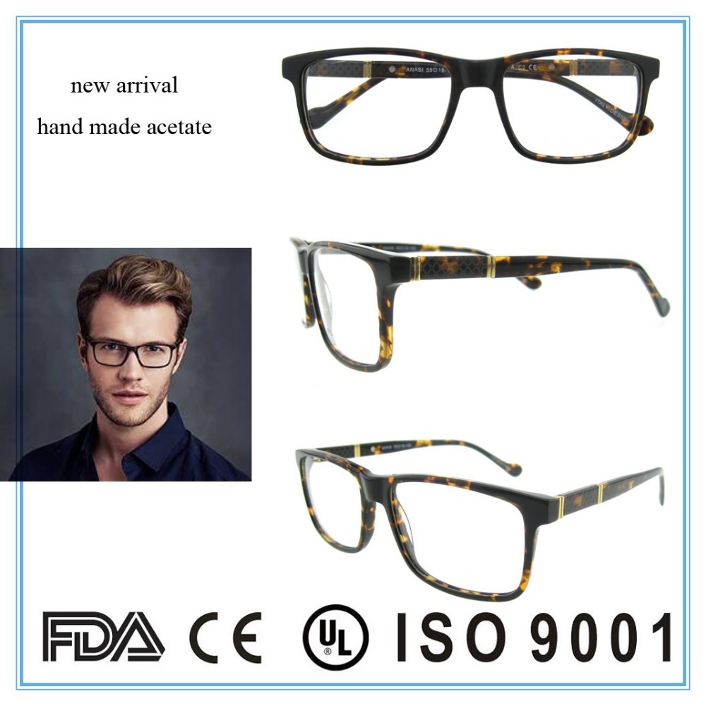 Factory wholesale eyeglass frames acetate eye glass frames